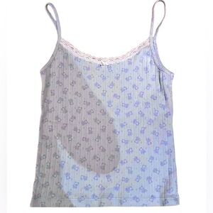 Brandy Melville coquette baby blue pyjama set